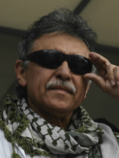 'Jesús Santrich' y Néstor Morales