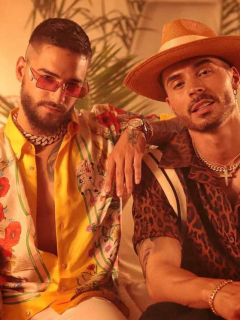 Maluma, Reykon, Karol G y Anuel