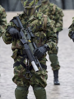 Militares colombianos