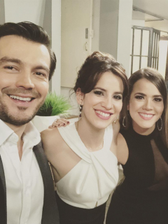 Luciano D'Alessandro, Laura Londoño, Laura de León y Mario Espítia