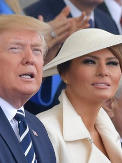 Donald Trump y Melania Trump