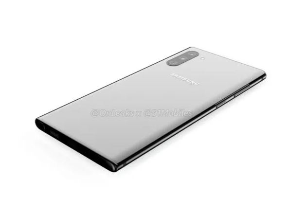 Concepto del Samsung Galaxy Note 10