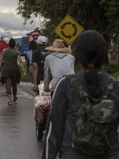 Migrantes venezolanos