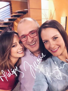 Milena, Jota Marío y Laura