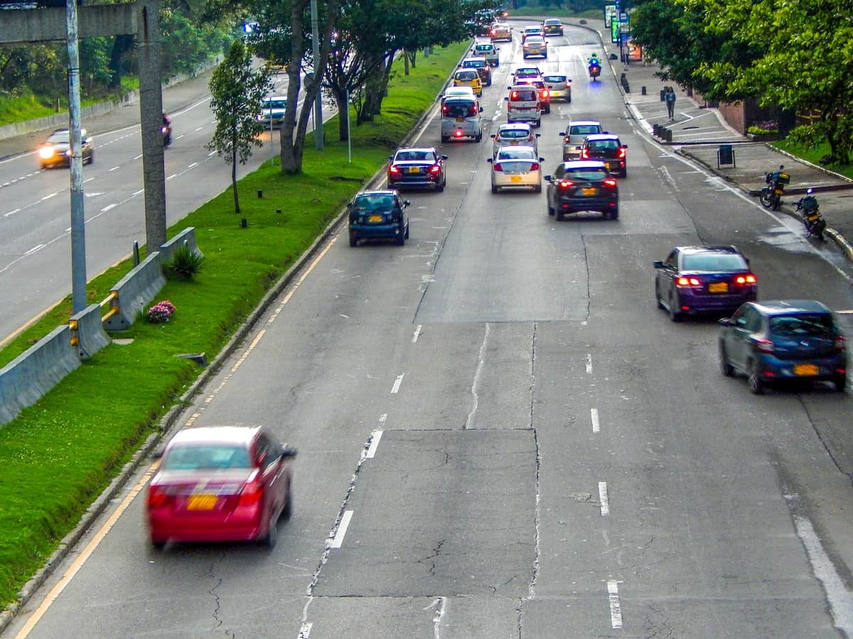 Carros en Bogotá