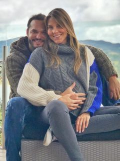 Paula Andrea Betancur, exreina, con su esposo Luis Miguel Zabaleta, dermatólogo.