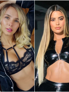 Elizabeth Loaiza y Ariadna Gutiérrez