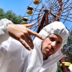 'Youtubers' en Chernóbil.