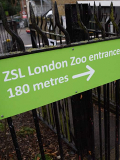 Entrada Zoológico de Londres