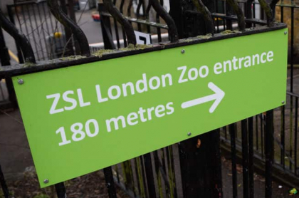 Entrada Zoológico de Londres