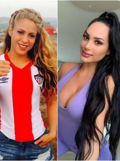 Shakira, Andrea Valdiri, Daniella Donado