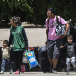 Migrantes venezolanos: adultos y niños