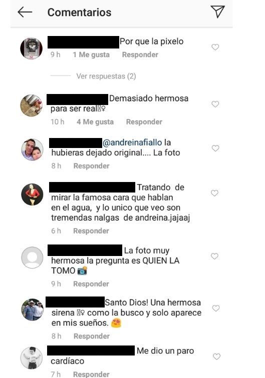 Comentarios post Andreina Fiallo Comentarios post Andreina Fiallo