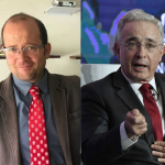 Daniel Samper Ospina y Álvaro Uribe vélez