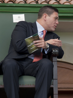 Juan Carlos Pinzón y Juan Manuel Santos