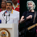 Nicolás Maduro y Roger Waters
