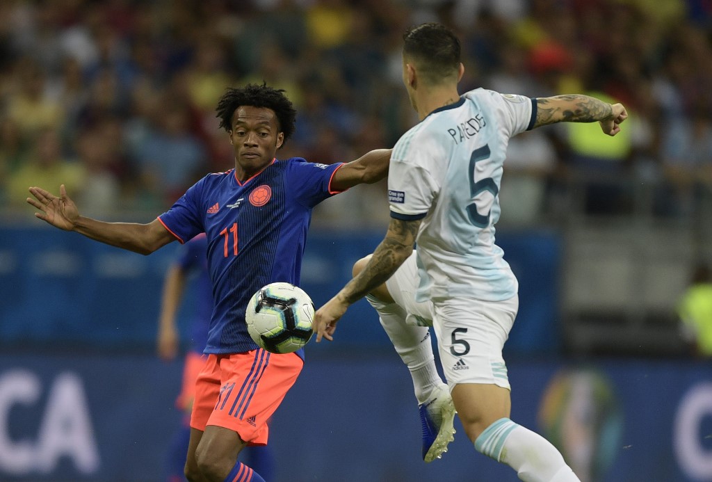 Selección Colombia vs. Argentina (Cuadrado)