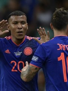 Roger Martínez y James Rodríguez