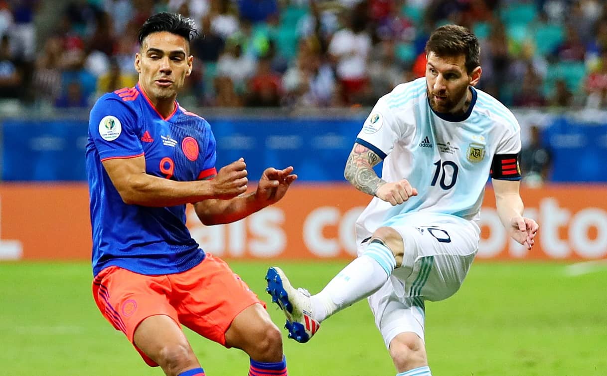 Falcao García y Lionel Messi