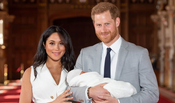 Duquesa de Sussex, Archie y príncipe Harry