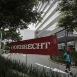Fachada de sede de Odebrecht en Brasil