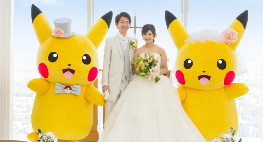 Matrimonio Pokémon con Pikachu