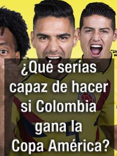 Juan Guillermo Cuadrado, Radamel Falcao García y James Rodríguez