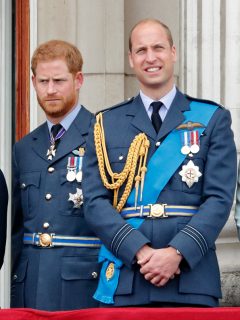 Meghan Markle, el príncipe Harry, el príncipe William y Kate Middleton