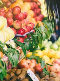 Frutas y verduras.