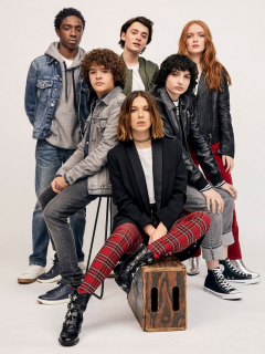 Protagonistas de Stanger Things