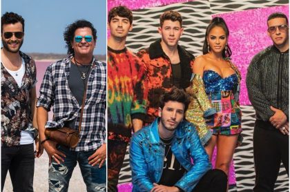Gusi y Carlos Vives / Los Jonas Brothers, SEbastián Yatra, Natti Natasha y Daddy Yankee Yatra