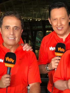 César A. Londoño, Óscar Rentería y Hugo Illera