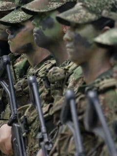 Militares del Ejército Nacional