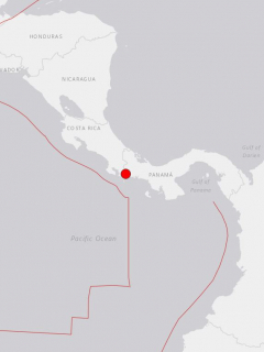 Terremoto Costa Rica y Panamá