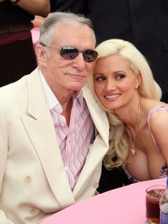 Hugh Hefner y Holly Madison