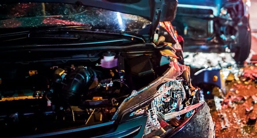 Accidente automovilístico. Imagen de referencia Getty.
