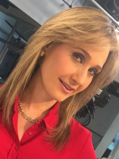 Inés María Zabaraín, presentadora.