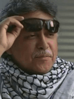 'Santrich' y Bernardo Hoyos.