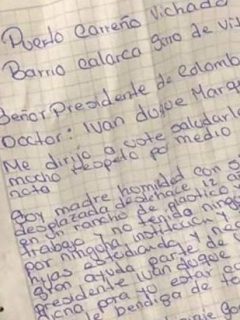 Carta dirigida a Duque