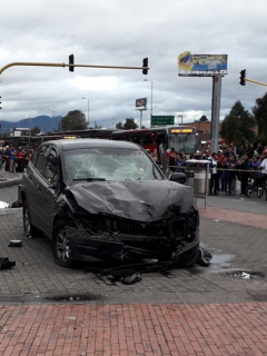 Accidente en Bogotá