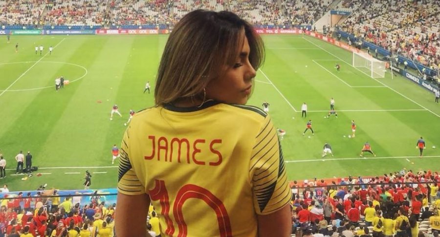 Juana Valentina Restrepo, 'youtuber' y hermana del futbolista James Rodríguez.