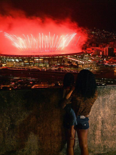 Ceremonia de Clausura de Río 2016 en el estadio Maracaná