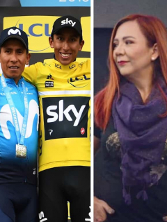 Santiago Botero, Nairo Quintana, Egan Bernal y 'Goga'