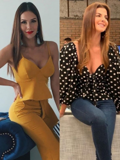 Lina Tejeiro, Carolina Cruz, Daniela Ospina y Cristina Hurtado