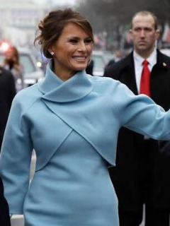 Melania Trump polémica estatua