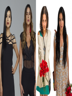 Paola Rey, Carla Giraldo, Natalia Reyes y Majida Issa, actrices.
