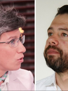 Claudia López y Carlos Fernando Galán