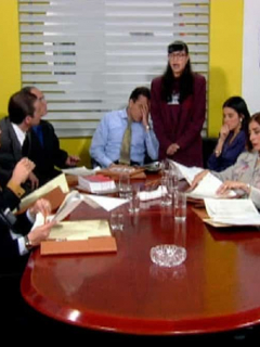 Betty la fea en la junta
