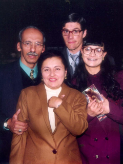Jorge Herrera, Adriana Franco, Mario Duarte y Ana María Orozco, actores.