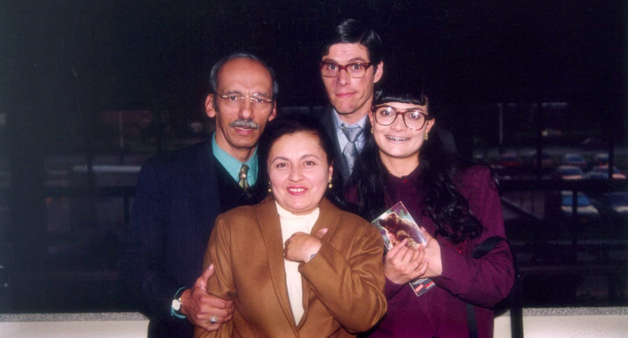 Jorge Herrera, Adriana Franco, Mario Duarte y Ana María Orozco, actores.